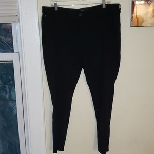 Celebrity Pink Black Jeggings 20W